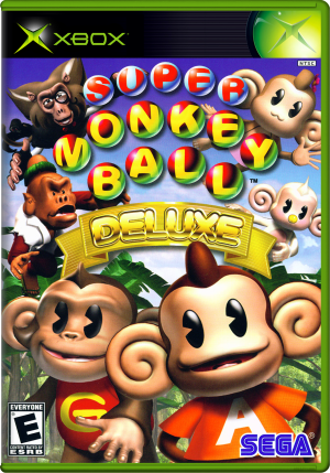 Super Monkey Ball Deluxe (USA) 2D Box Front